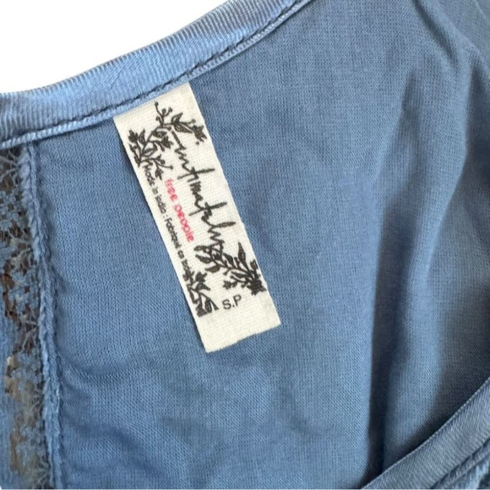 NWT‎ Free People Intimatley Blue Eyes Velvet
Romper size Small - Picture 7 of 11